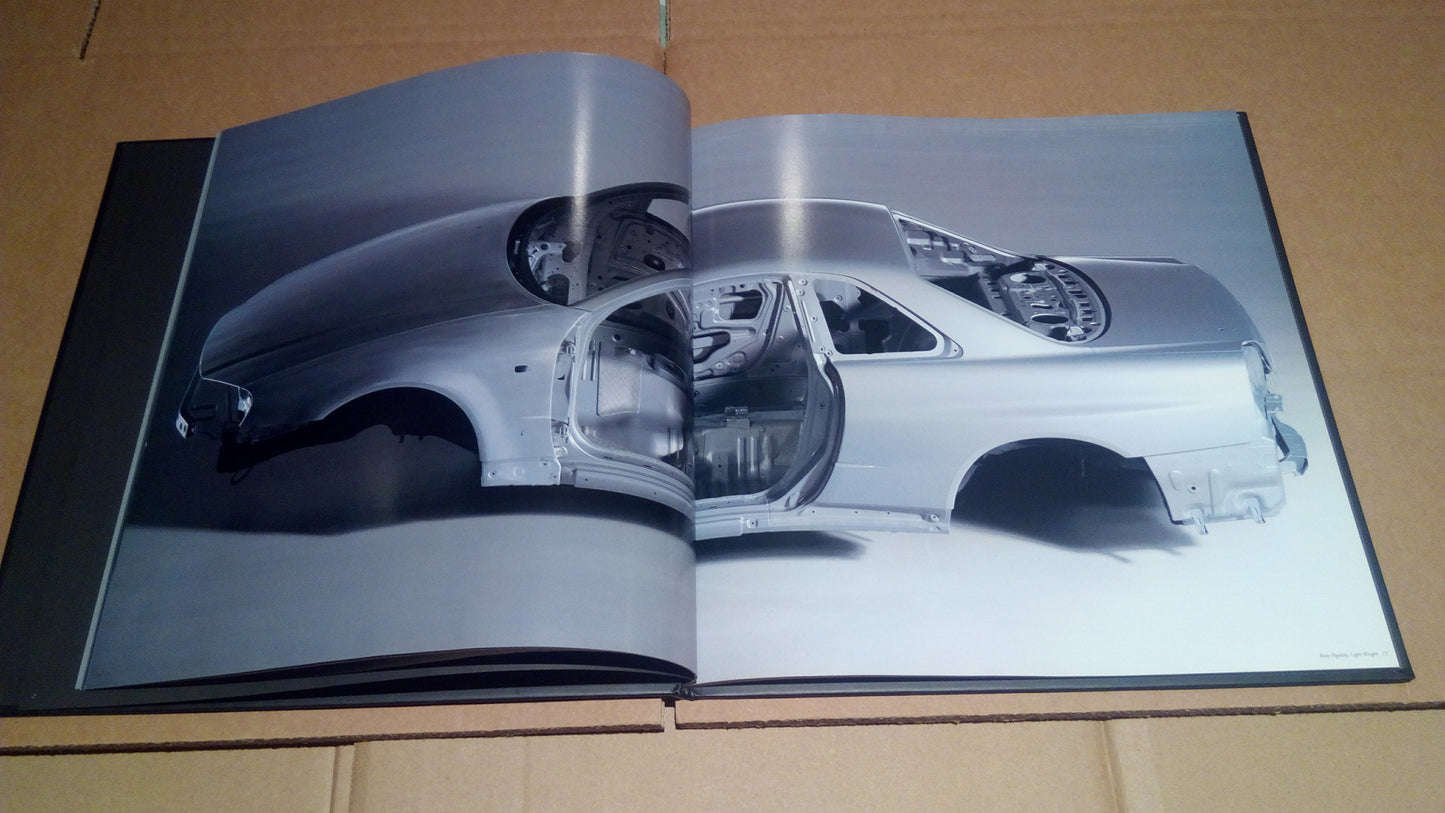 R34 GTR JDM Nissan Dealer book '99 ~ '00 (Hard cover)