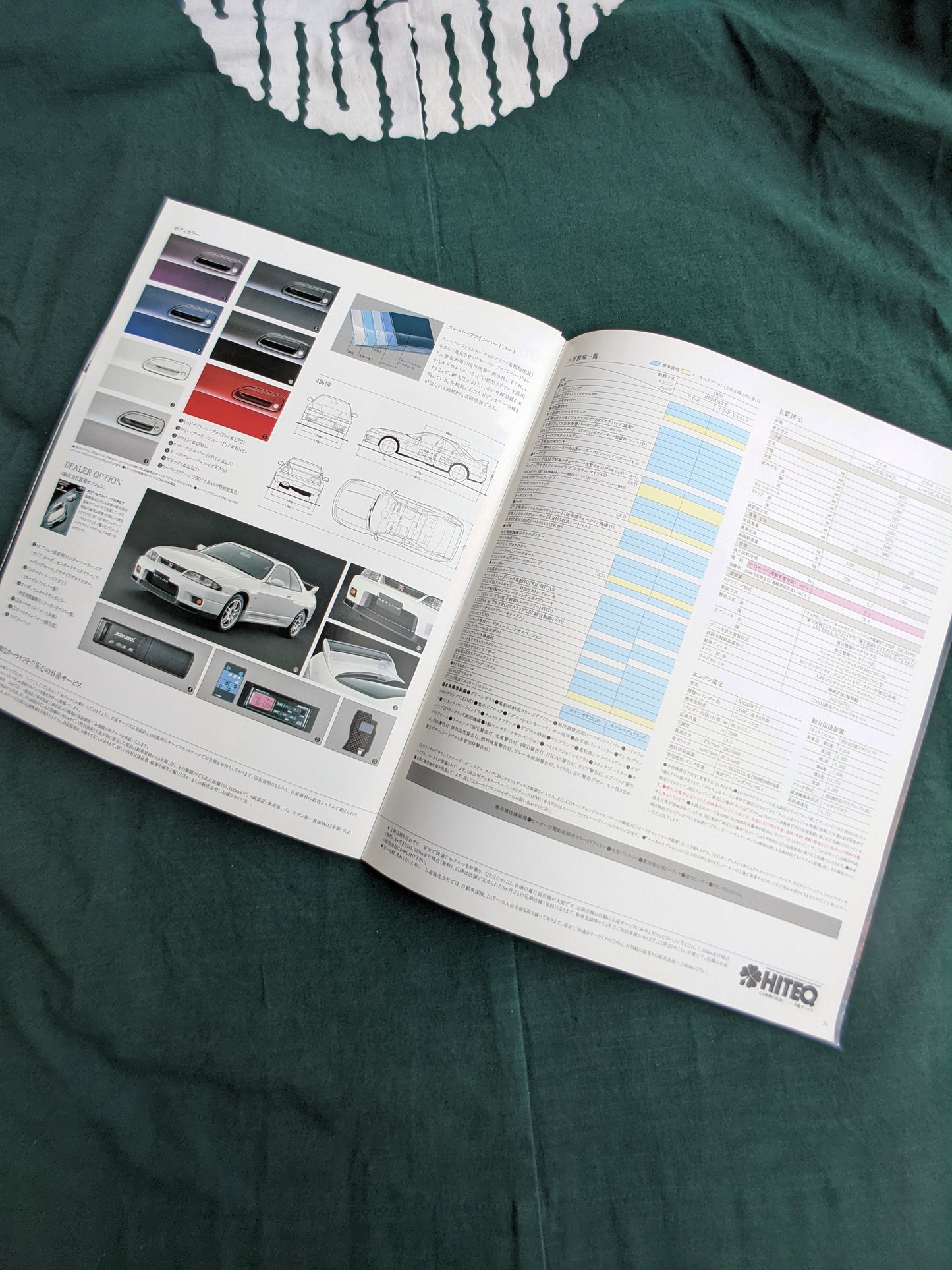 R33 GTR JDM Nissan Dealer book '95 ~ '97